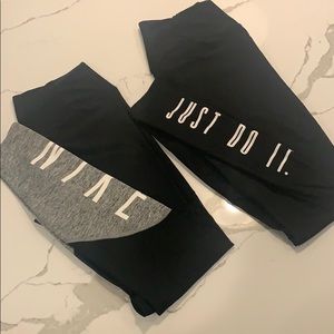2 Nike leggings !!